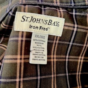 St John’s Bay long sleeve button down shirt 2XL